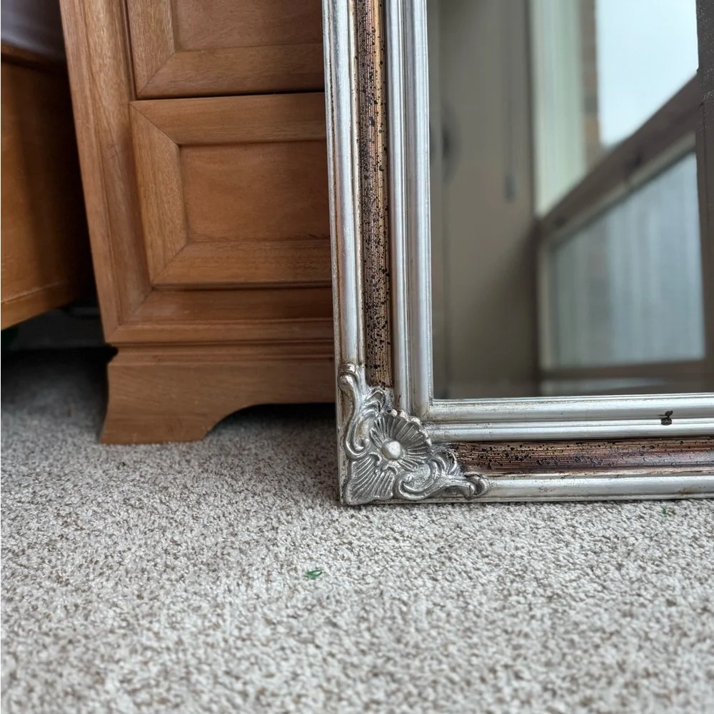 Elegant Silver Wall Mirror